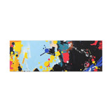 Abstract Color Splash Matte Canvas Print — Modern Stretched Wall Art