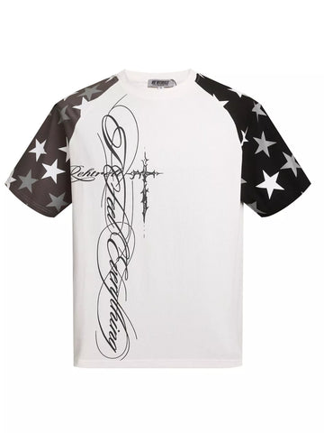 Men's Star Raglan Sleeve T-Shirt