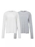 Men's Long-Sleeve Round Neck T-Shirt