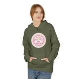 Pretty To Stress Hoodie — Pastel Aesthetic Comfort Pullover