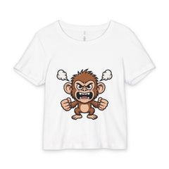 Angry Monkey Baby Tee — Cute Furious Cartoon Infant Shirt
