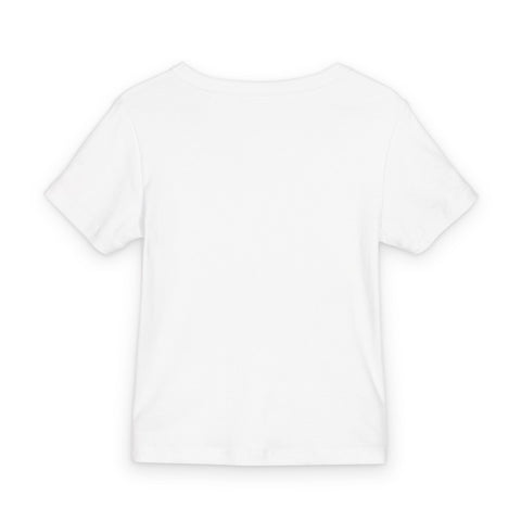 Baby Tee - 'Crazy World' Teddy Bear Motorcycle Graphic