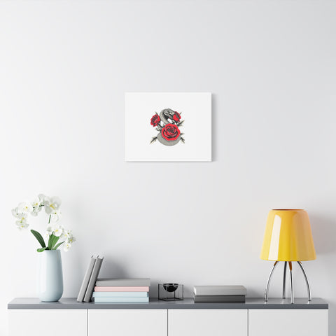 Matte Stretched Canvas - Snake Wall Art