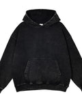 Men's Washed Oversized Long Sleeve Hoodie