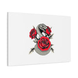 Matte Stretched Canvas - Snake Wall Art