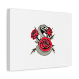 Matte Stretched Canvas - Snake Wall Art