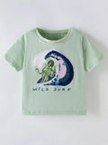 Children's Octopus Round Neck Tee