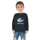 Nap Shark Toddler Long Sleeve Tee