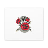 Matte Stretched Canvas - Snake Wall Art