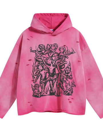Men's Graphic Long Sleeve Hoodie