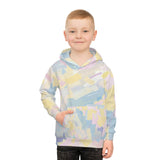 Pastel Brushstroke Kids Hoodie