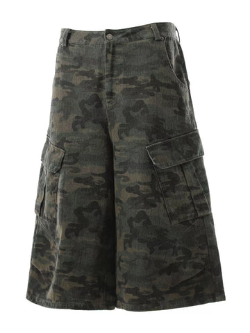Men's Camouflage Cargo Capris