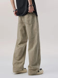 Men's Vintage Wash Wide Leg Pants