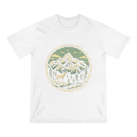 Mountain Wilderness T-Shirt — Scenic Elk Forest Graphic Tee