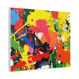 Abstract Art Matte Stretched Canvas — Modern Wall Decor