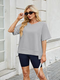 Round Neck Short Sleeve T-Shirt