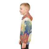 Kids Abstract Brushstroke Hoodie