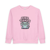 Tiny Terror Toddler Sweatshirt – Cute Monster Kids Pullover