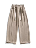 Men's Plus Size Loose Fit Wide Leg Casual Pants