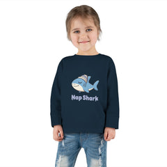 Nap Shark Toddler Long Sleeve Tee