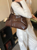 PU Leather Shoulder Bag