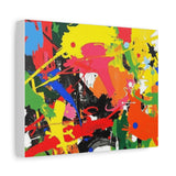 Abstract Art Matte Stretched Canvas — Modern Wall Decor