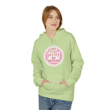 Pretty To Stress Hoodie — Pastel Aesthetic Comfort Pullover