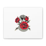 Matte Stretched Canvas - Snake Wall Art