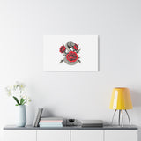 Matte Stretched Canvas - Snake Wall Art
