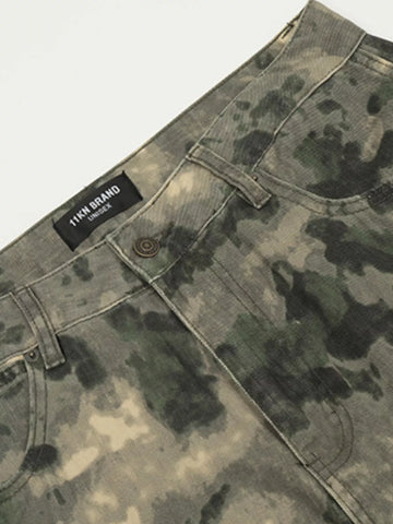 Men's Camouflage Loose Fit Cargo Pants