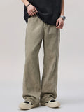 Men's Vintage Wash Wide Leg Pants