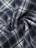 Men's Plaid Wide-Leg Pants