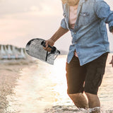 Stainless Steel Sand Scoop Shovel for Metal Detecting – SUS304 Beach & Underwater Sand Sifter
