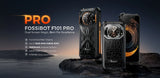 FOSSiBOT F102 Rugged Smartphone – 16500mAh Battery, 20GB+256GB, Android 13, 120Hz 6.58" FHD+ Display, Helio G99, 108MP Camera, NFC