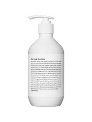 White shampoo bottle with pump on a white background