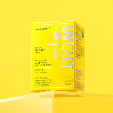 Cell Fusion C UV Formula Powder – Daily UV Skin Recovery & Collagen Support | 30 Sachets