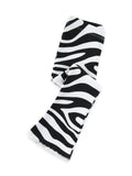 Children's Zebra Print Flare Pants