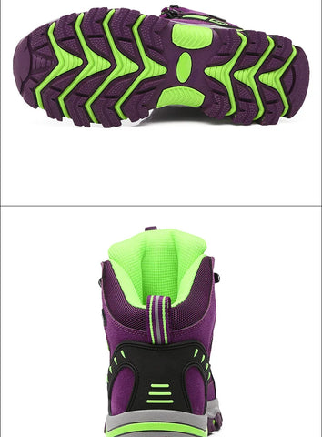 Women’s Winter Trekking Boots – Outdoor Ankle Hiking Shoes for Mountain Trails