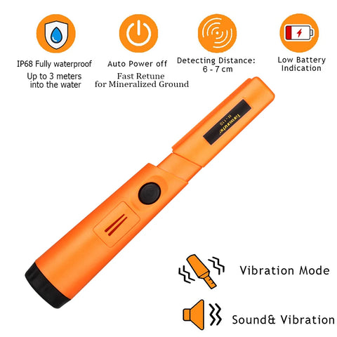 TX-850 High-Precision Underground Gold Metal Detector with TC-110 Pinpointer – Deep Detection Technology
