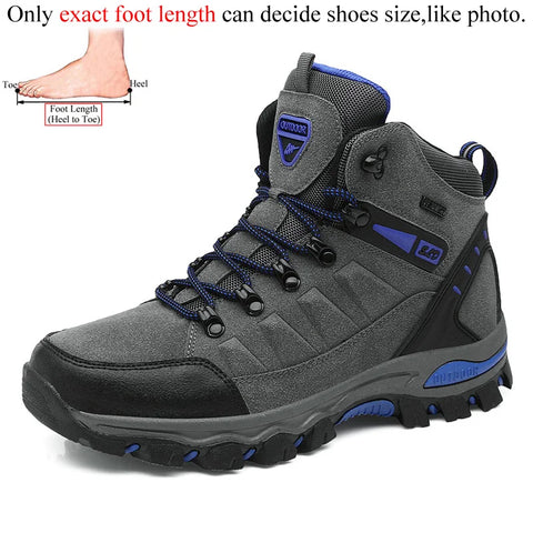 Women’s Winter Trekking Boots – Outdoor Ankle Hiking Shoes for Mountain Trails