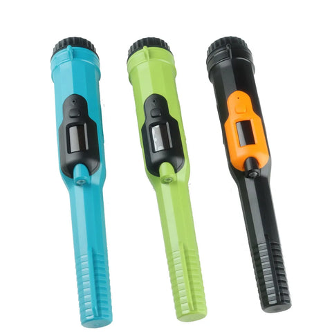 HS-16 Fully Waterproof Pinpointer Metal Detector with LED Light – 360° Detection & Vibration Alert, IP68 Rated