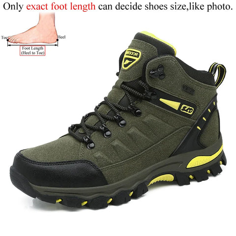 Women’s Winter Trekking Boots – Outdoor Ankle Hiking Shoes for Mountain Trails