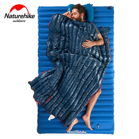 Naturehike CW280 / CWM400 Ultralight Goose Down Sleeping Bag – 3-Season Waterproof, Compact & Connectable