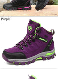 Women’s Winter Trekking Boots – Outdoor Ankle Hiking Shoes for Mountain Trails