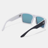 KDEAM All-Black Polarized Sunglasses – Unisex Square Frame | UV400 Protection for Fishing, Driving & Outdoor Adventure