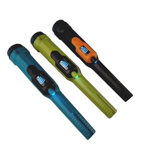 HS-16 Fully Waterproof Pinpointer Metal Detector with LED Light – 360° Detection & Vibration Alert, IP68 Rated