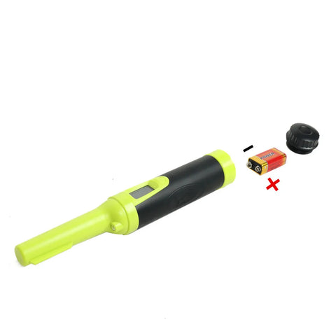HS-10 High-Sensitivity Waterproof Handheld Pinpointer with LCD Display – 360° Detection, IP68 Rated