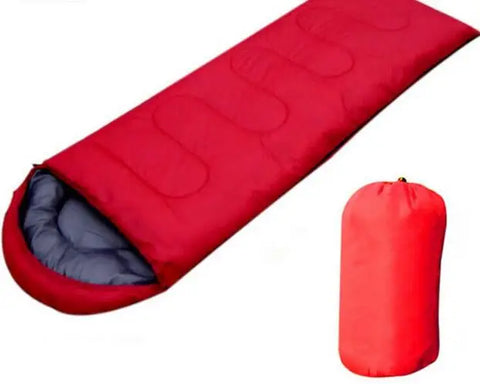 Ultralight Cotton Sleeping Bag – Envelope Style, Hooded, 750g | Summer & Spring Camping
