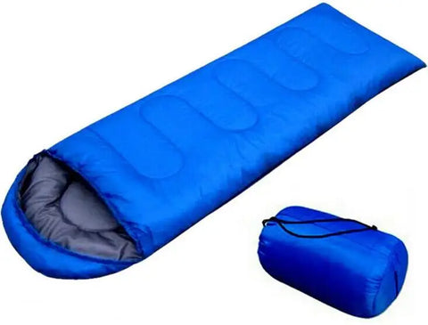 Ultralight Cotton Sleeping Bag – Envelope Style, Hooded, 750g | Summer & Spring Camping