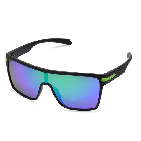 AIMISUV Men's Polarized Oversized Sports Sunglasses – UV400 Protection, Mirror Lens (Model AMS1430)